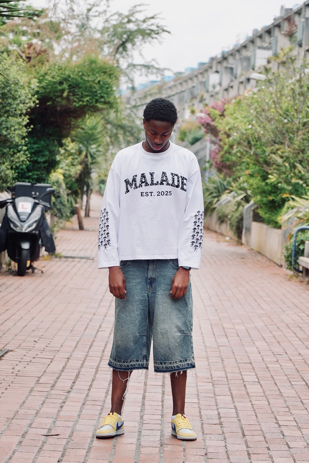 Malade Blanc long sleeve shirt